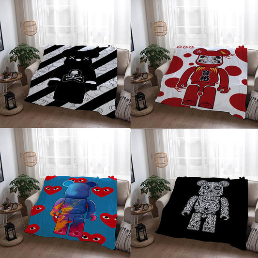 Blanket 毛布 ブランケット スワンネル3wayひざ掛け 0108-5-1