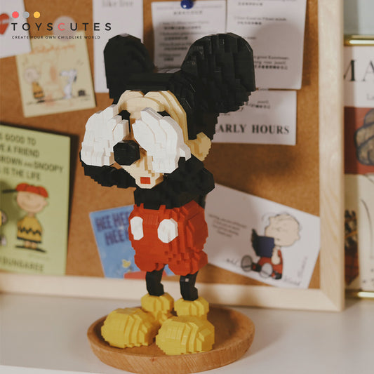 KAWS ブロック:Black Mouse「219mm」0314-1-4