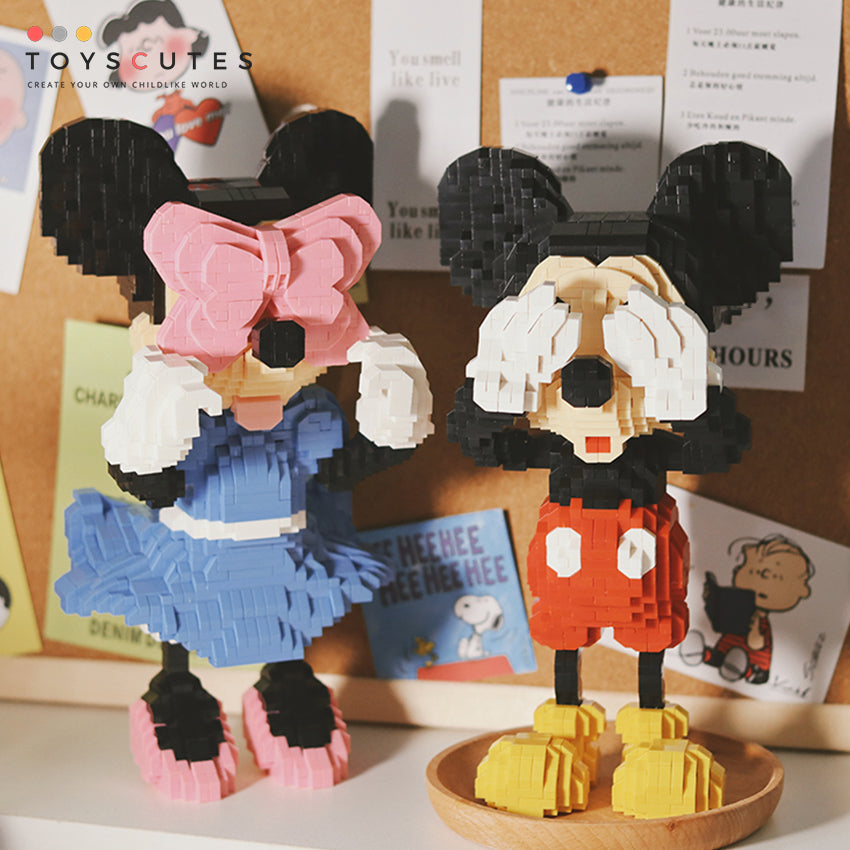 KAWS ブロック:Pink Mouse「244mm」0314-1-3