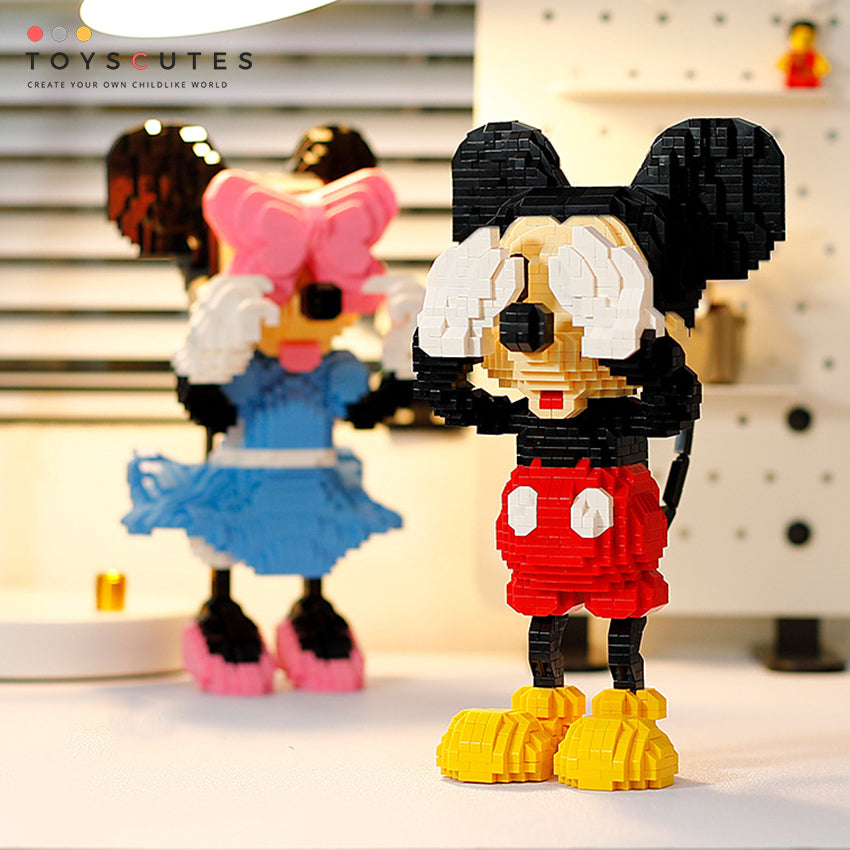 KAWS ブロック:Pink Mouse「244mm」0314-1-3