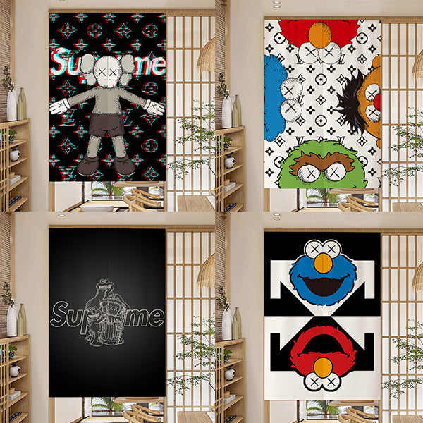 Room Divider Curtain のれん 間仕切り 冷気 遮断 保温 0605-5-3