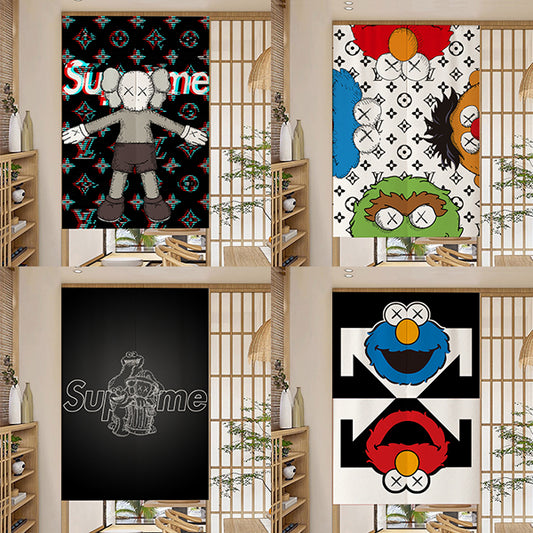 Room Divider Curtain のれん 間仕切り 冷気 遮断 保温 0605-5-3