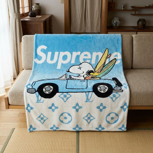 Blanket 毛布 ブランケット スワンネル2wayひざ掛け 260202-1