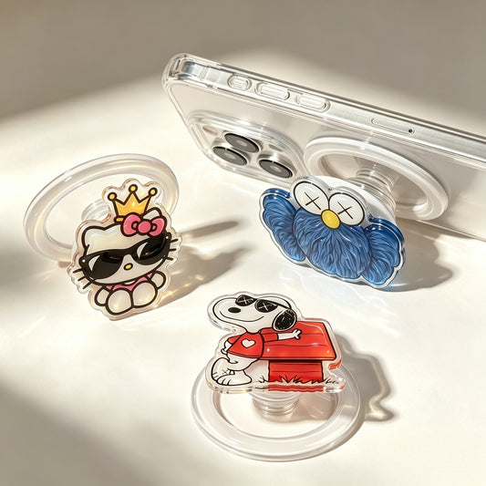 【MagSafe 対応 】マグネット式 ポップグリップ 260416-1