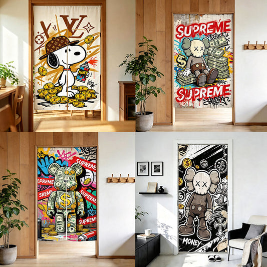 Room Divider Curtain のれん 間仕切り 冷気 遮断 保温 260416-37