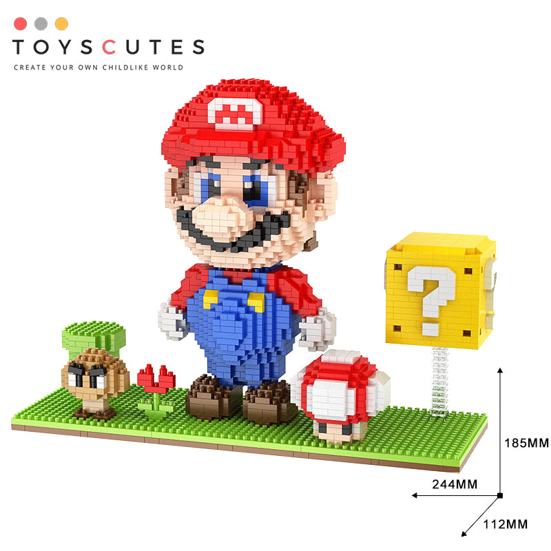 Marioブロック:Planting マリオ 選べる2「185mm」0219-2-7