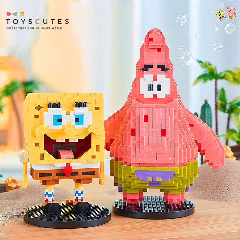 SpongeBobブロック Patrick Star:パトリックスター「140mm」0219-1-6