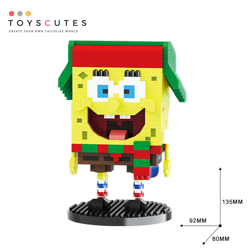 SpongeBobブロック:Hat スポンジボブ「135mm」0219-1-8