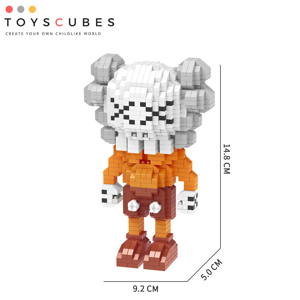 カウズ KAWS Companion Open Edition Vinyl Figure 互換性ブロック223-1-2