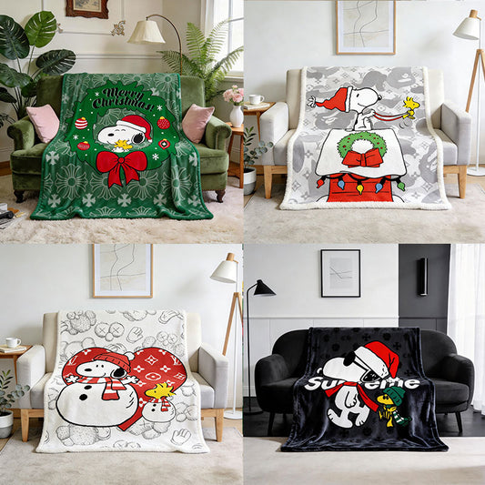 Blanket 毛布 ブランケット スワンネル2wayひざ掛け 251220-29