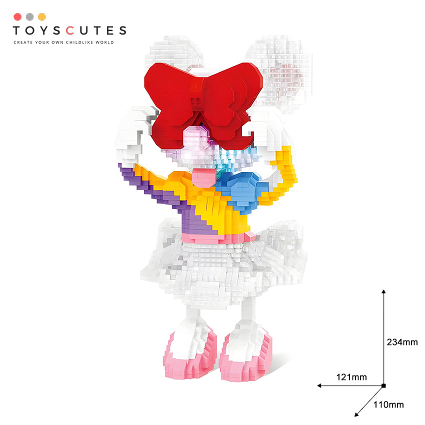 KAWS ブロック：Bow tie Mouse「234mm」0314-1-7