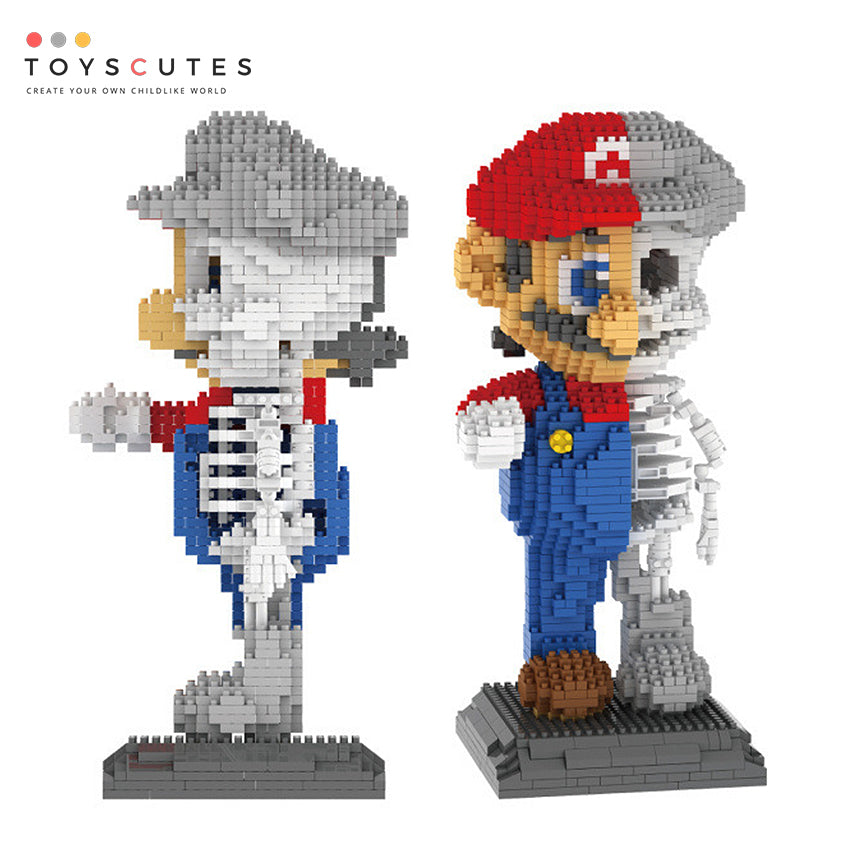 Marioブロック： スケルトン Mario「220mm」0314-1-1