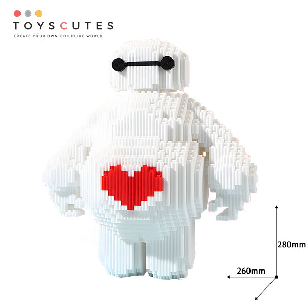 Big Hero 6 ブロック：Baymax   Nanoblock【280mm】 0606-1-3