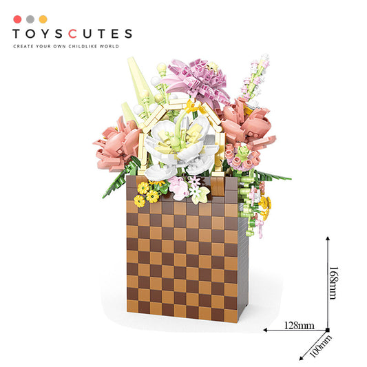 FLOWERブロック：Korean-style Floral Arrangement「153mm」529-3-2