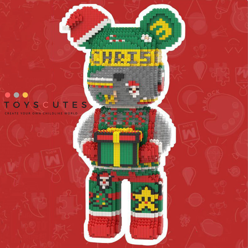 ブロック Bearbrick：Christmas Bear【430mm】1022-5