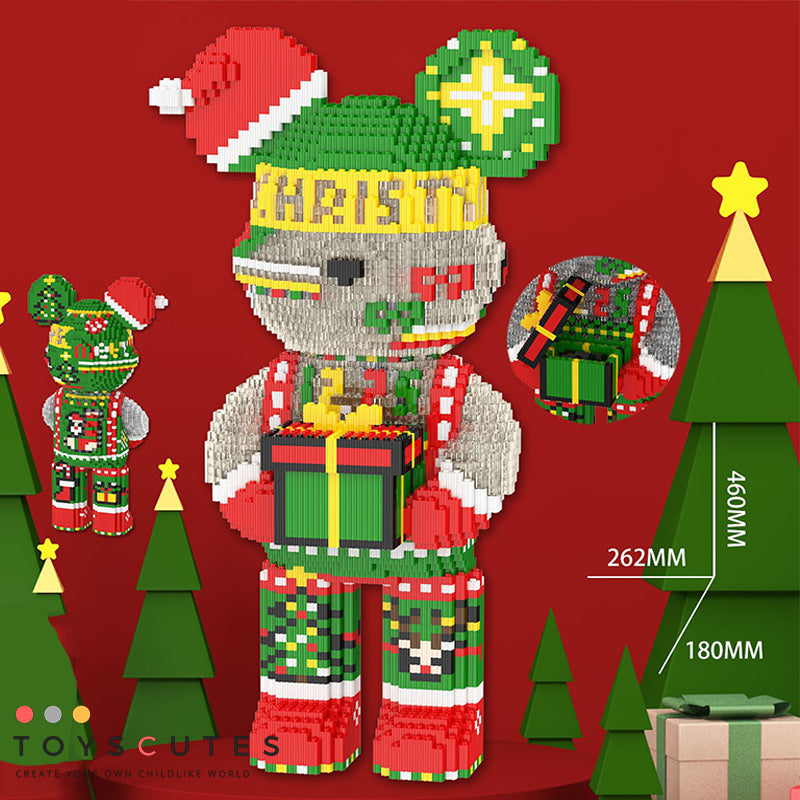 ブロック Bearbrick：Christmas Bear【430mm】1022-5