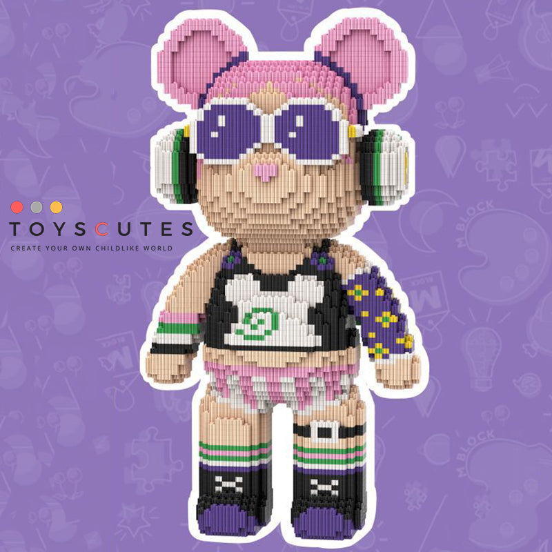 ブロック Bearbrick：Rock Bear【430mm】1022-7