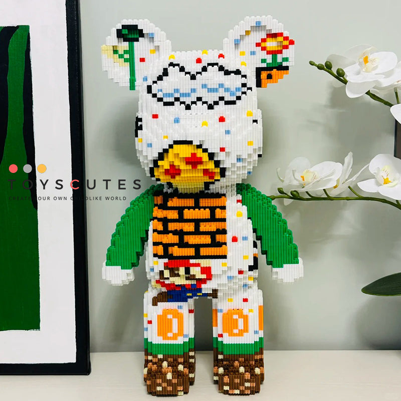 ブロック Bearbrick：Mario*Bear【430mm】1022-9