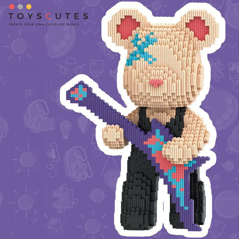 ブロック Bearbrick： Music Bear【320mm】1022-2