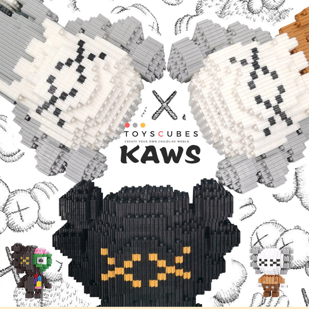 カウズ KAWS Companion Open Edition Vinyl Figure 互換性ブロック223-1-3