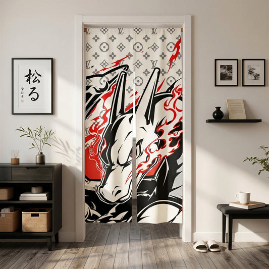 Room Divider Curtain のれん 間仕切り 冷気 遮断 保温 260324-20