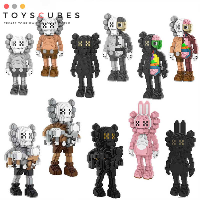 カウズ KAWS Companion Flayed Open Edition Vinyl Figure 互換性ブロック219-2-5