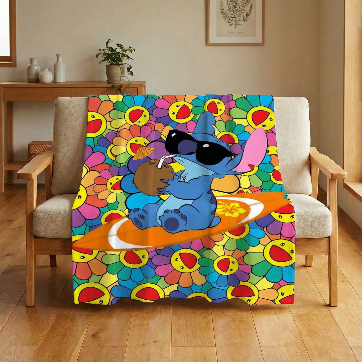 Blanket 毛布 ブランケット スワンネル2wayひざ掛け 260123-46