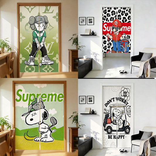 Room Divider Curtain のれん 間仕切り 冷気 遮断 保温 260303-35