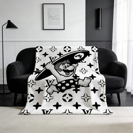 Blanket 毛布 ブランケット スワンネル2wayひざ掛け 260123-41