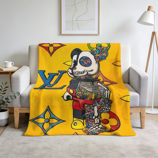 Blanket 毛布 ブランケット スワンネル3wayひざ掛け 922-1-25