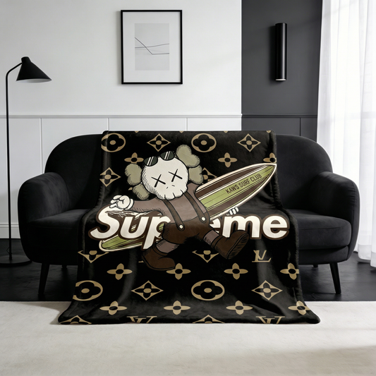 Blanket 毛布 ブランケット スワンネル2wayひざ掛け260123-40