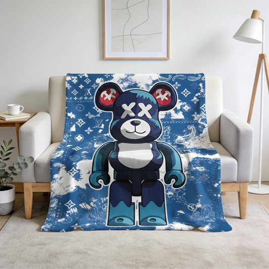 Blanket 毛布 ブランケット スワンネル3wayひざ掛け 0816-2-1