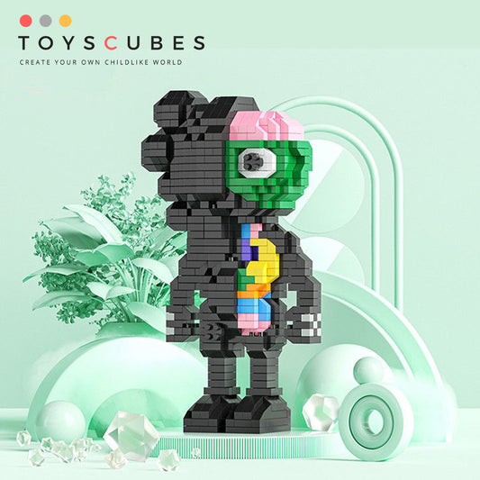 カウズ KAWS Companion Flayed Open Edition Vinyl Figure 互換性ブロック223-1-6