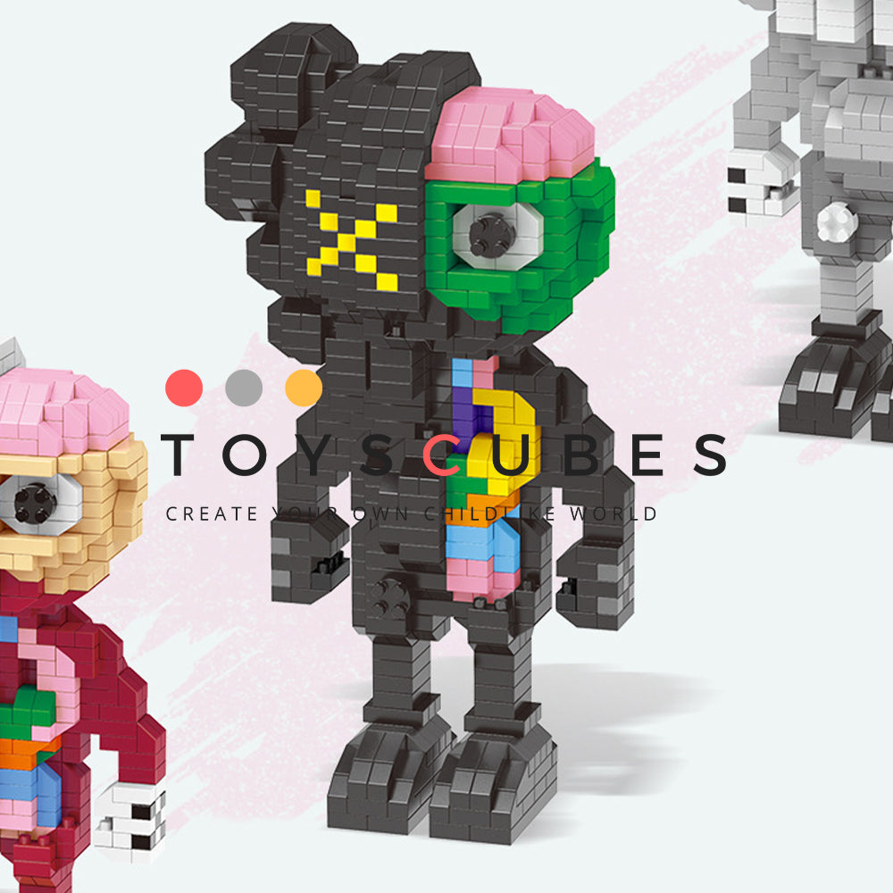 カウズ KAWS Companion Flayed Open Edition Vinyl Figure 互換性ブロック223-1-6