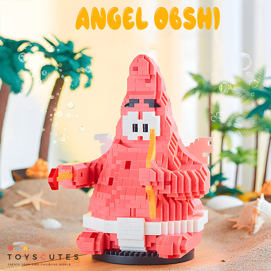 SpongeBob  ブロック Patrick Star ：angel パトリックスター「160mm」0219-1-2