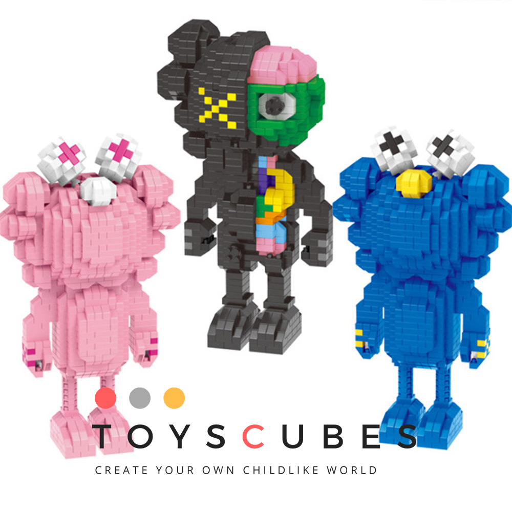 カウズ KAWS Companion Flayed Open Edition Vinyl Figure 互換性ブロック223-1-5