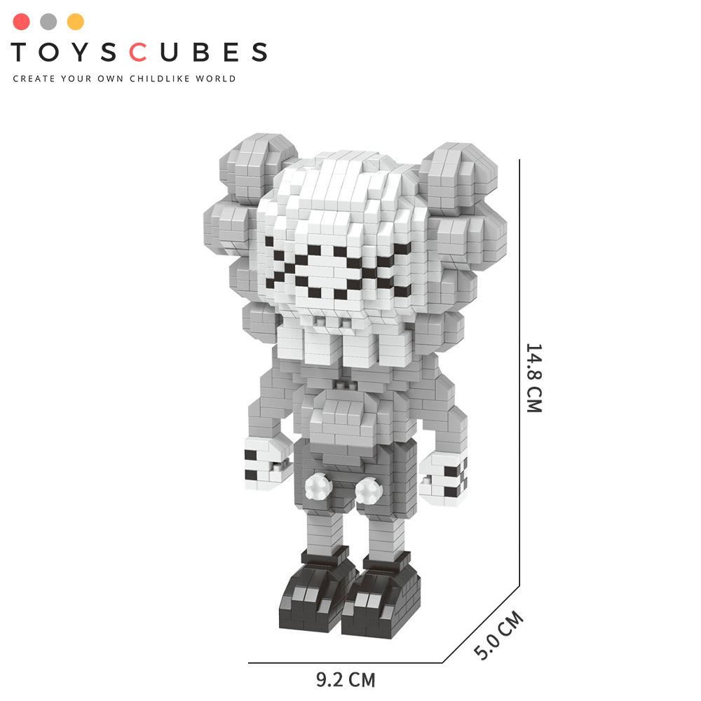 カウズ KAWS Companion Open Edition Vinyl Figure 互換性ブロック223-1-3