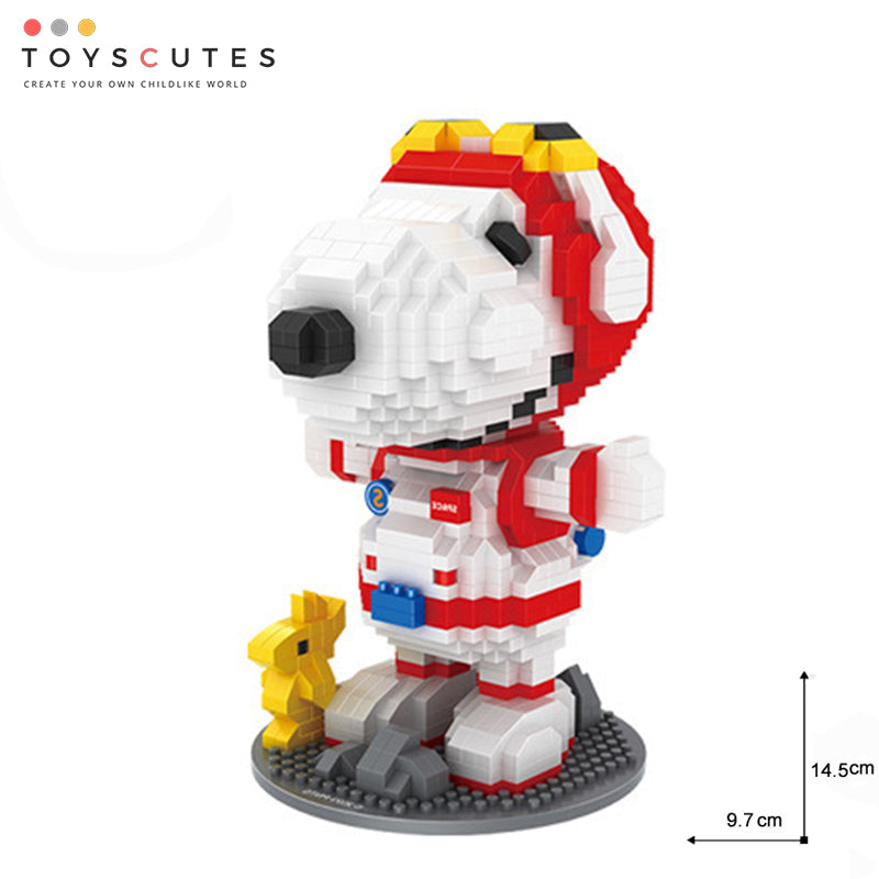 ブロック SNOOPY Sally： 宇宙飛行士シリーズ  ブロック 【148mm】 0911-01