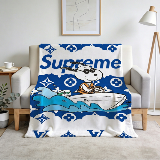 Blanket 毛布 ブランケット スワンネル2wayひざ掛け 260123-43