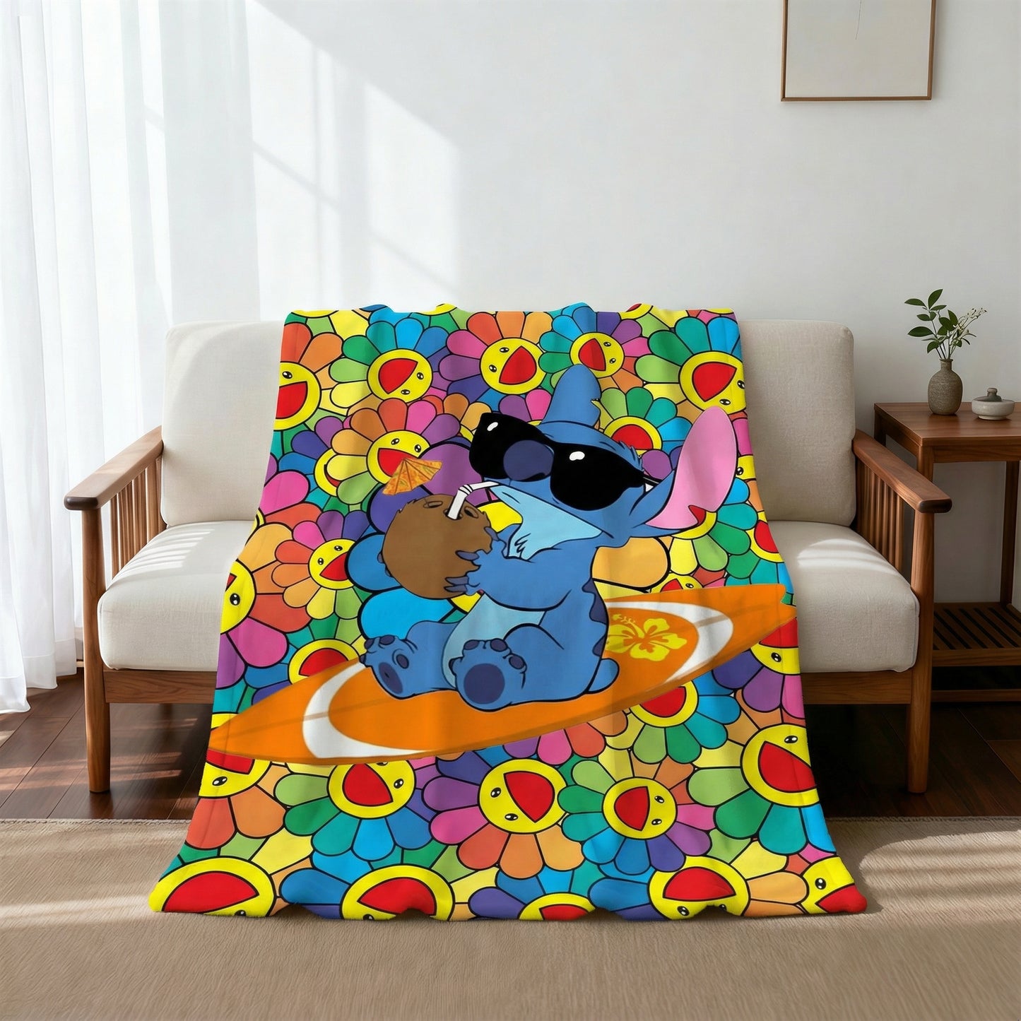 Blanket 毛布 ブランケット スワンネル2wayひざ掛け 260123-46