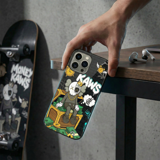 落下衝撃に強いガラスケースiPhoneケース  26228-2