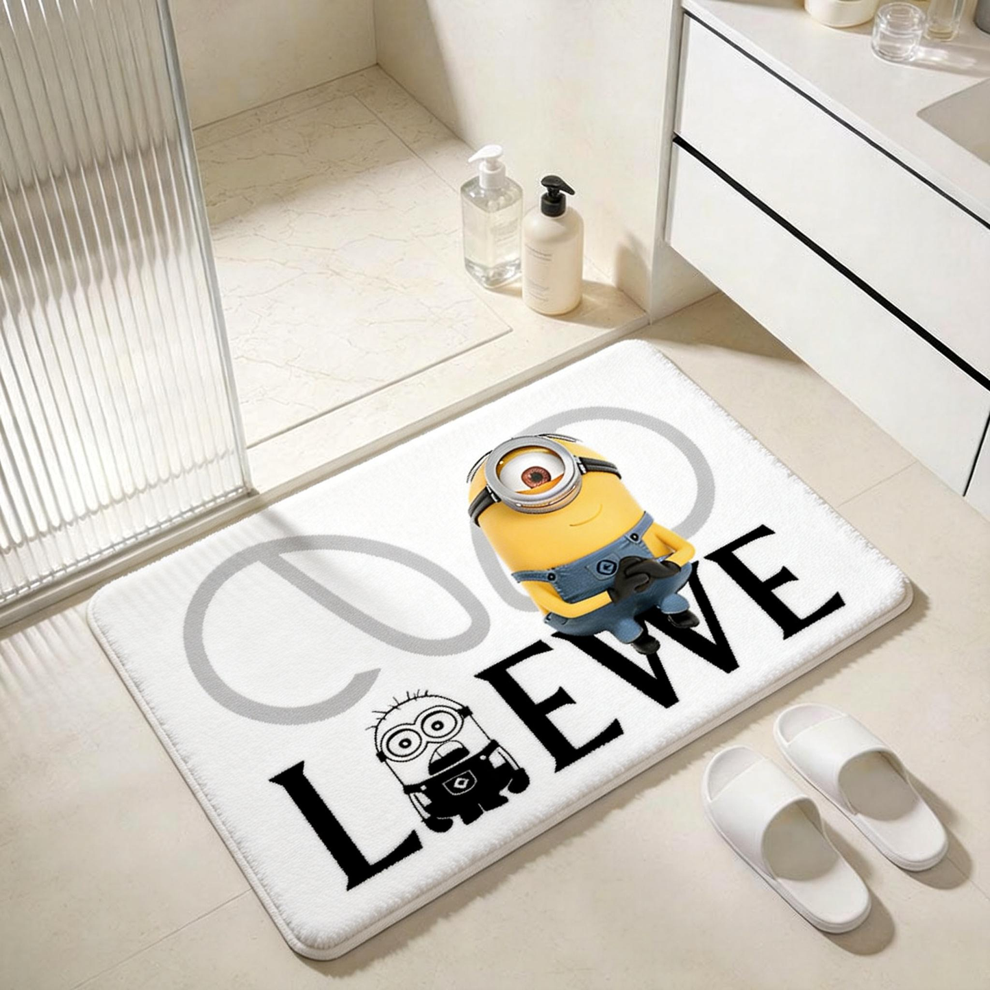 Minions：Bath Mat 低反発バスマット 0702-1-5