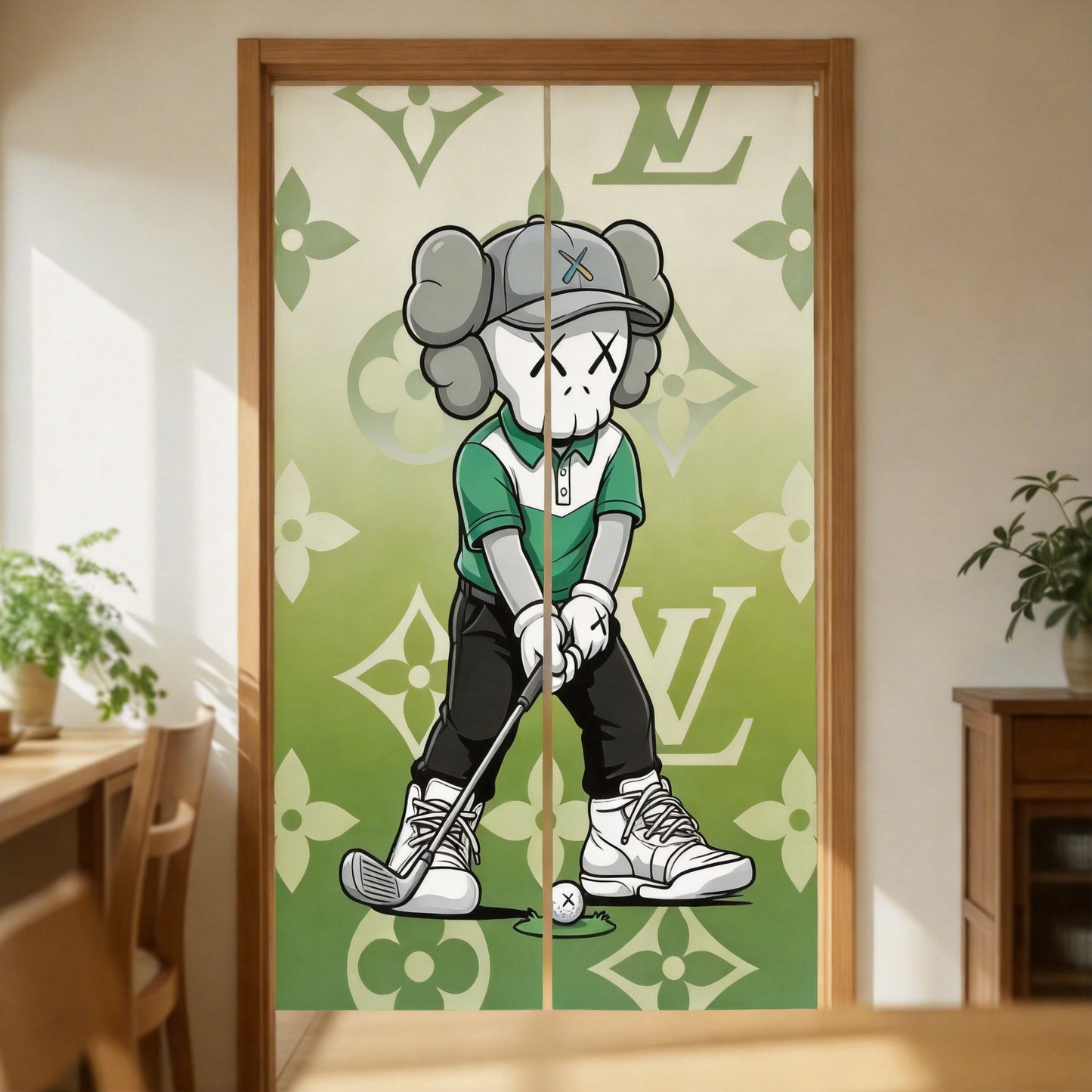 Room Divider Curtain のれん 間仕切り 冷気 遮断 保温 260303-33