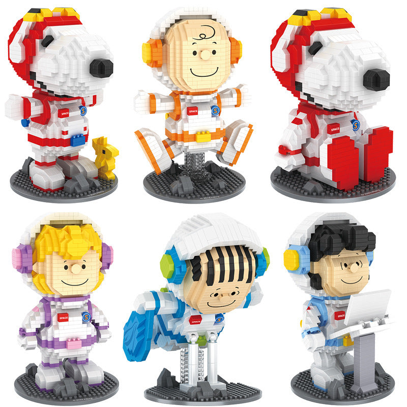 ブロック SNOOPY Sally： 宇宙飛行士シリーズ  ブロック 【148mm】 0911-01