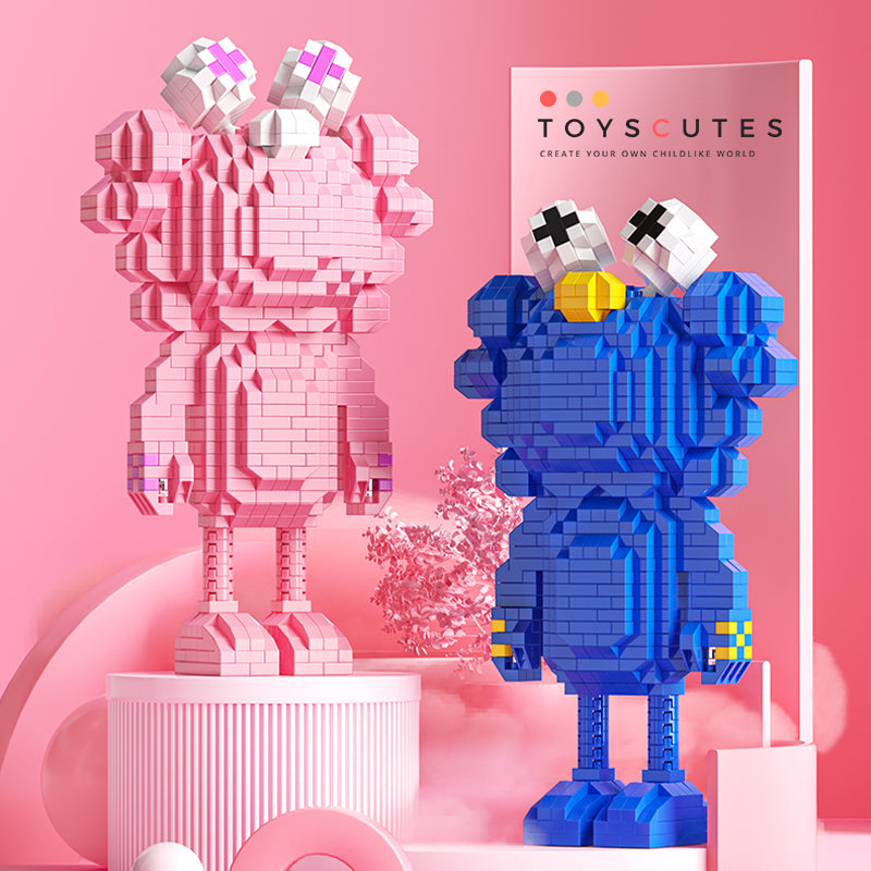 ブロック Sesame Street セサミストリート x KAWS クッキーモンスター 219-3-1