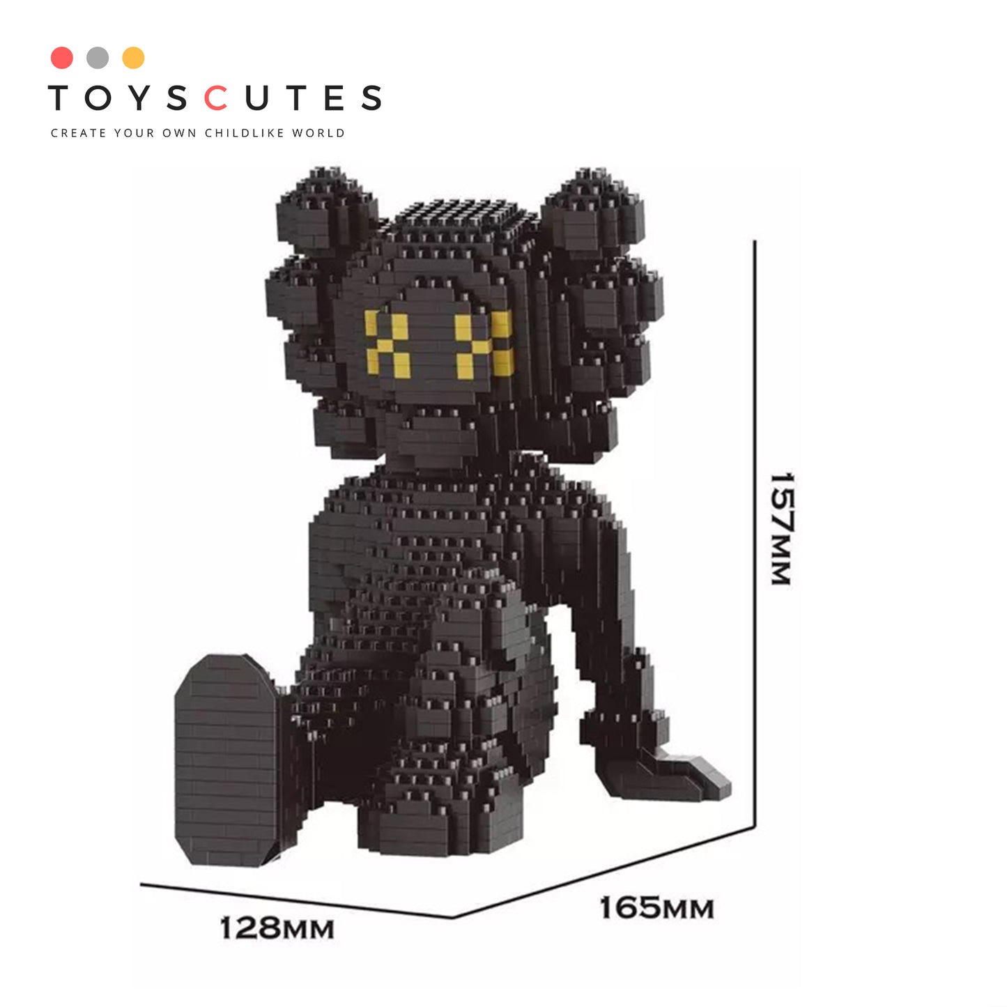 ブロック KAWS Holiday Taipei Vinyl Figure TOY互換性ブロック 0219-1-3